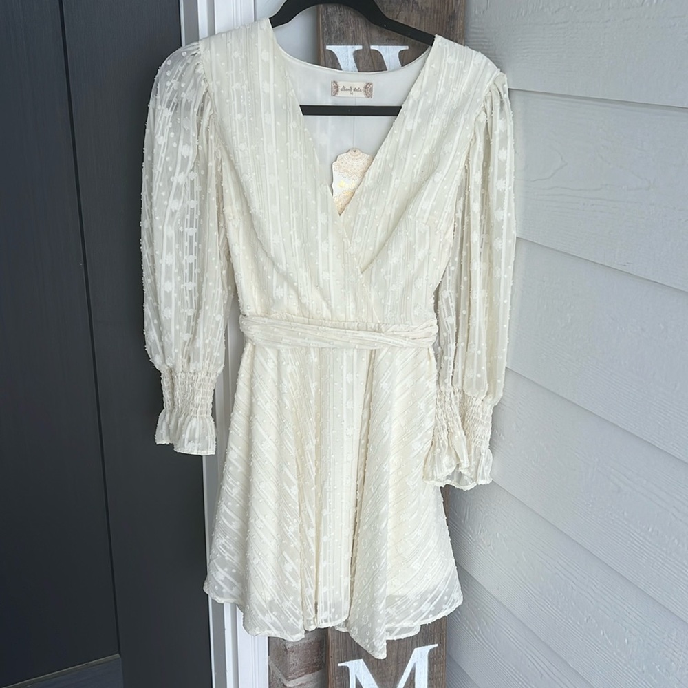 NWT Altar'd State Ivory Dress - M